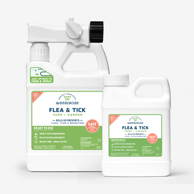 Flea & Tick Yard Spray Refill Starter Kit 16 oz sale Wondercide