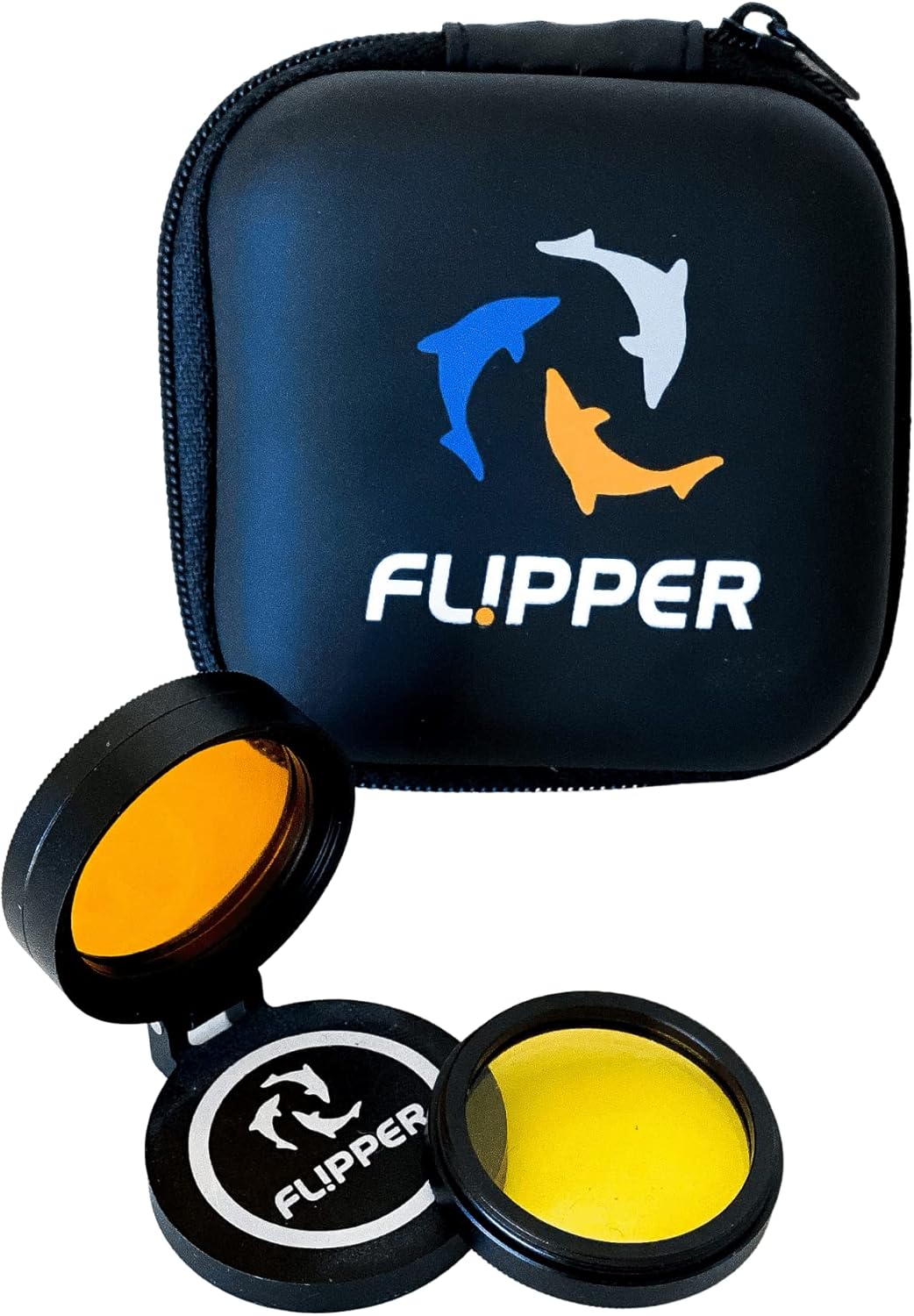 Flipper Flip-Kick Phone Filter Aquarium Reef Lens with Orange and Yellow Lenses Aquarium Viewer Flipper Aquarium Products