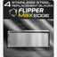 Flipper Edge MAX Stainless Steel Replacement Blades 4 Pack Replacement Blades Flipper Aquarium Products