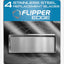 Flipper Edge Standard Stainless Steel Replacement Blades 4 Pack Replacement Blades Flipper Aquarium Products