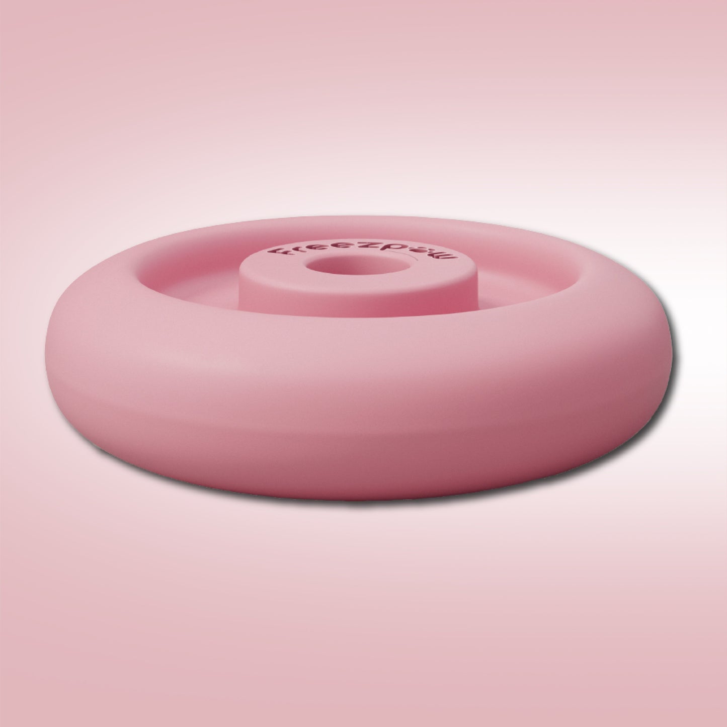 Freez Doughnut - Super Durable Treat Toy Pink Freezbone