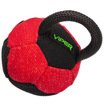 Viper French Linen Ball With Handle 4.25" (11cm) Training Gear Dogline