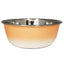 Deep Dog Bowl – Stainless Steel Bowl, Ideal for Small, Medium & Large Dogs – Peach Coral Deep Bowls American Pet Supplies