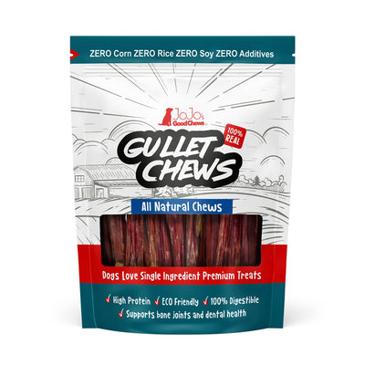 All-Natural Beef Gullet Stick Dog Treats – Delicious & Nutritious, Healthy Chews – 6 Inches (5-Pack) Dog Treats American Pet Supplies