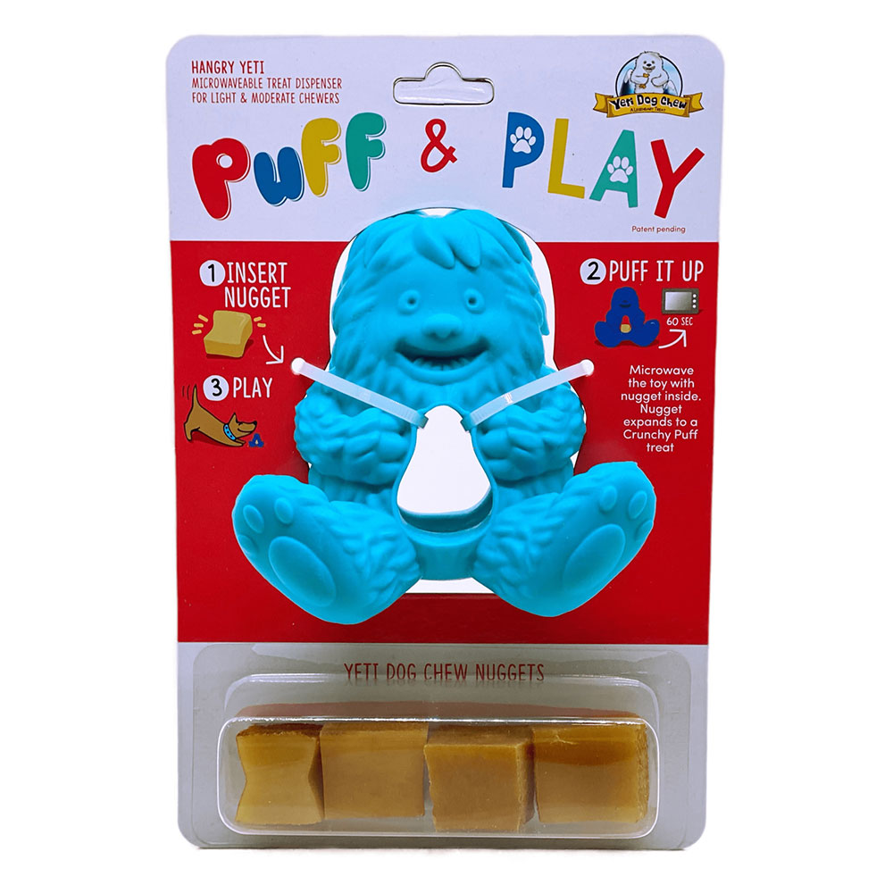 Yeti Dog Chew Puff & Play Hangry Yeti