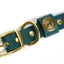 Hunting Dog Center Ring Collar - Woodland Green Dog Supplies Pointer Traditions