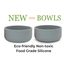 Dog (or cat) Food/Water Bowl Set Food Bowls Din Din 4 Dogs