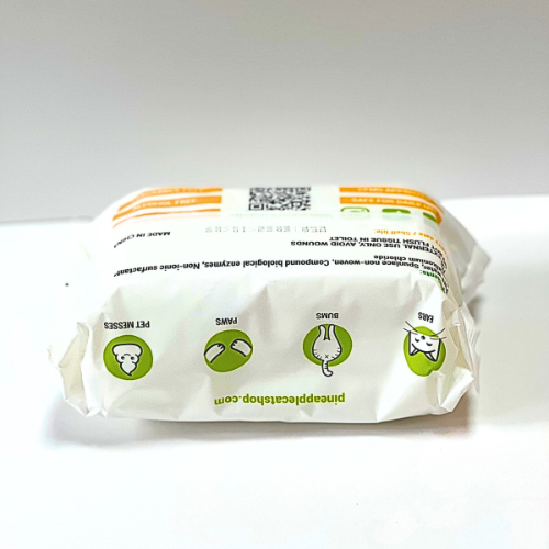 Pineapple Cat Wipes Grooming The Charleston Cat Groomer