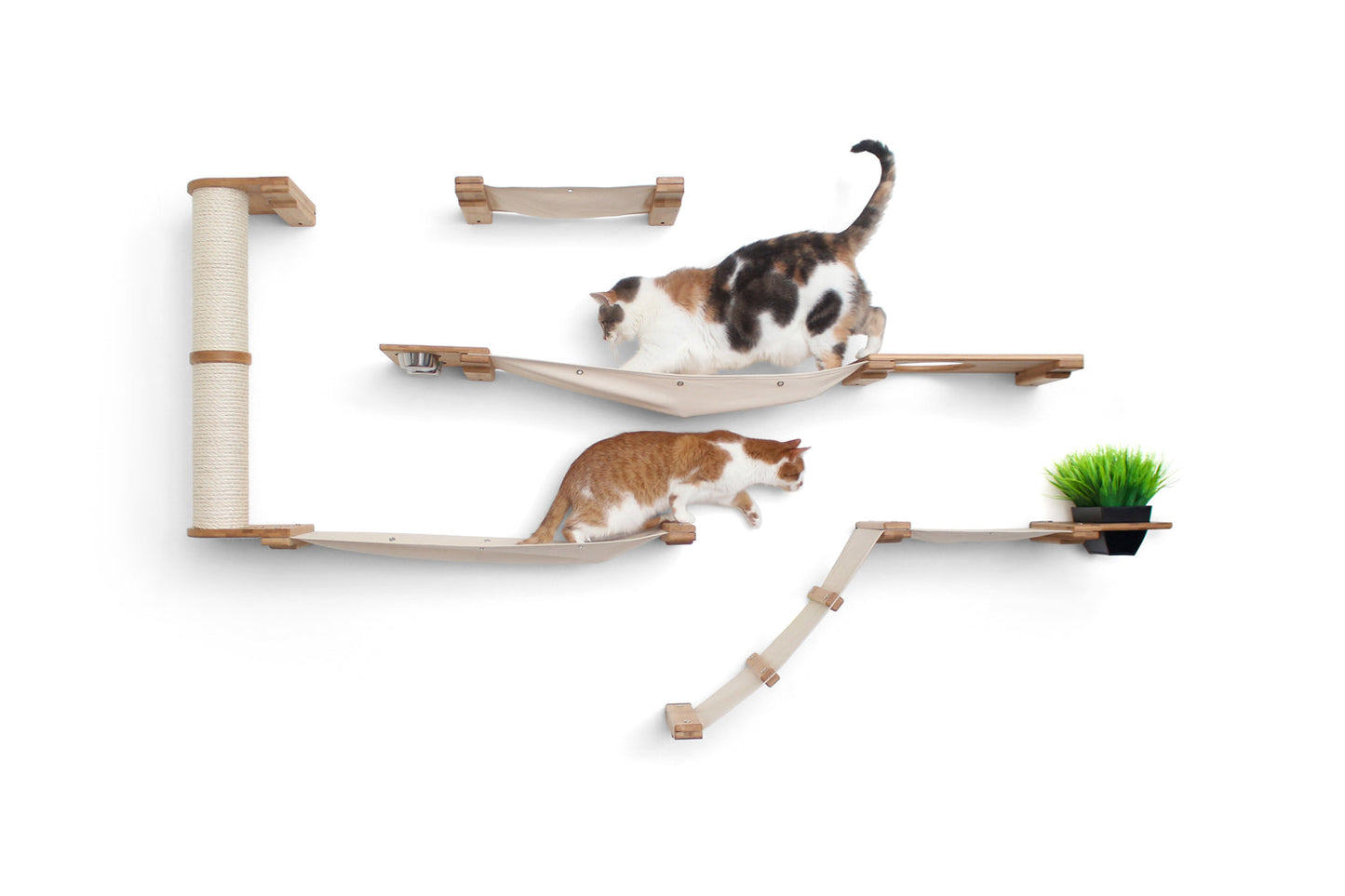 The Bunker - Multi Level Cat Tree with Perch Cat Condo Catastrophic Creations