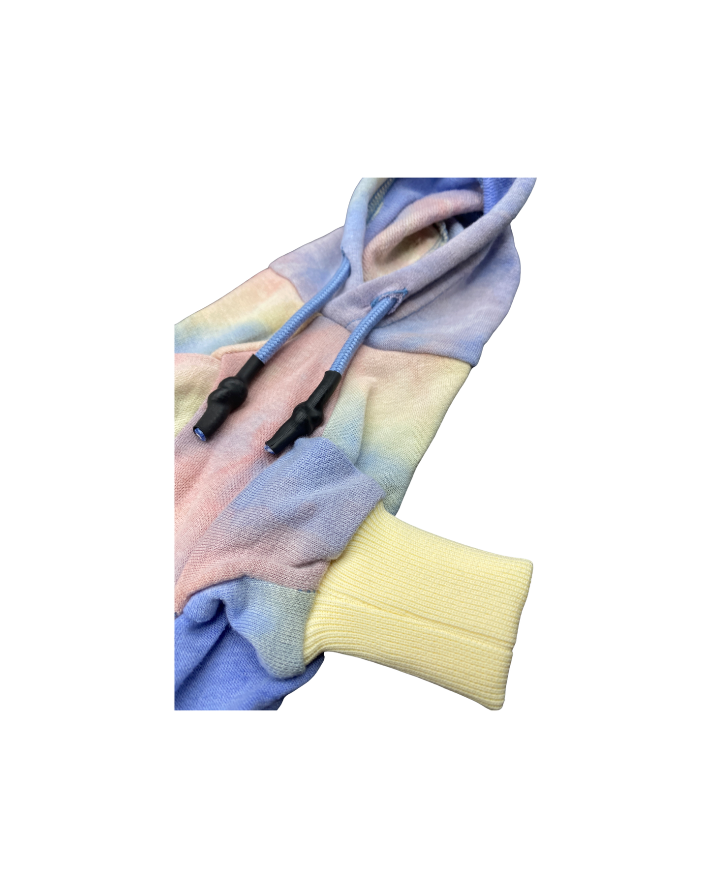 'Dale' Rainbow Tie-Dye Hooded Onesie Sweaters BESPOKE PAWS