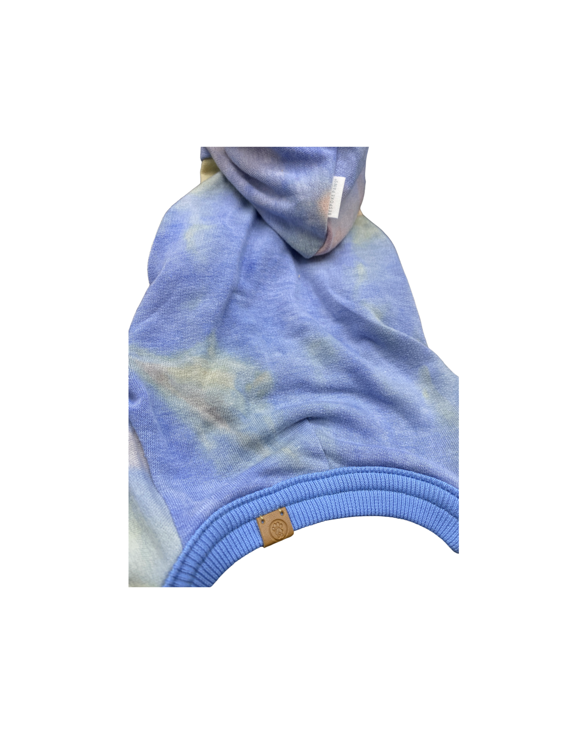 'Dale' Rainbow Tie-Dye Hooded Onesie Sweaters BESPOKE PAWS