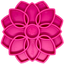 Mandala eTray Shallow Slow Feeder Dog Bowl for Enrichment | USA Made Pink Mandala eTray ETRAY SodaPup/True Dogs, LLC