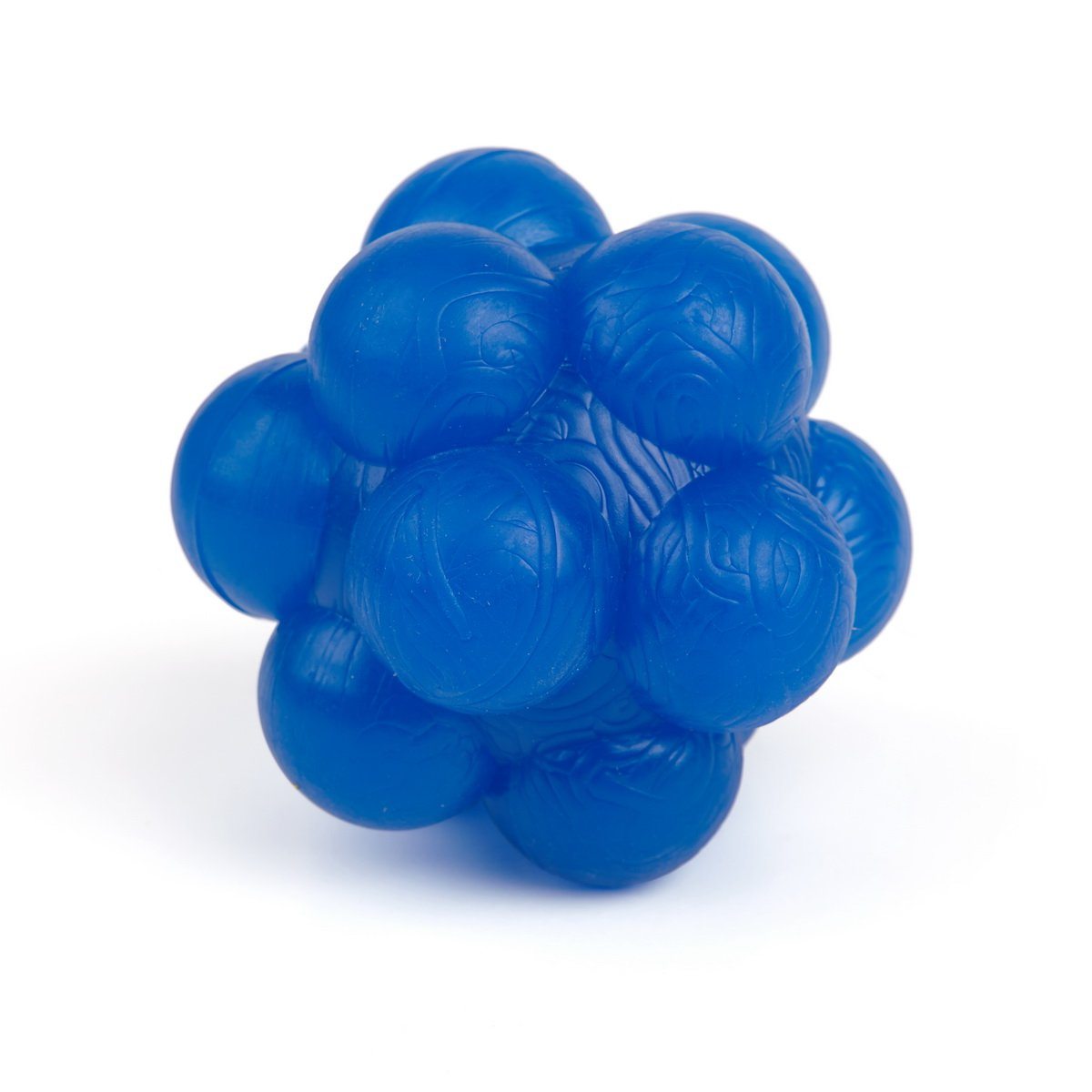 Rubber Bur Ball Neon Blue Dog Toys Dogline