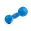 Rubber Dumbbell Toy 7.5" Blue Dog Toys Dogline