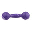 Rubber Dumbbell Toy 5.5" Purple Dog Toys Dogline