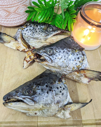 Salmon Head (2 Halves/Farm Raised) Naked Beasts