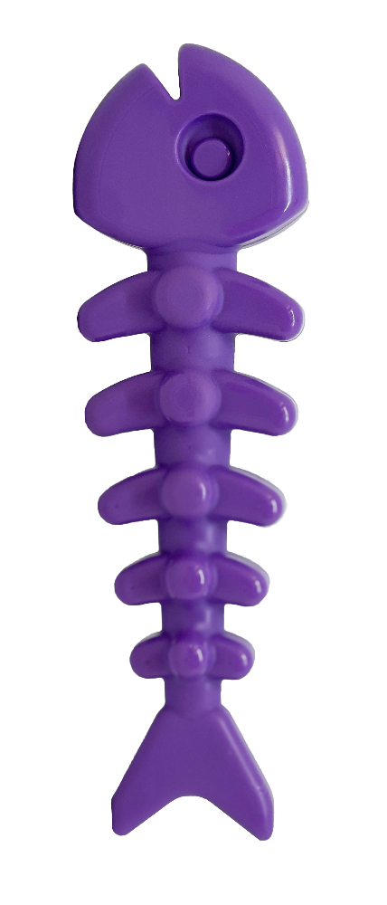Fish Bone Nylon Dog Toy for Aggressive Chewers | USA Made | SodaPup Nylon Dog Toys SodaPup/True Dogs, LLC