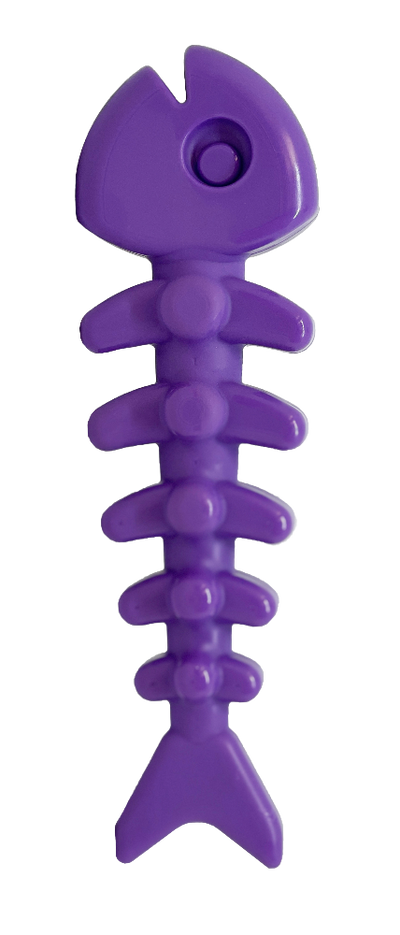 Fish Bone Nylon Dog Toy for Aggressive Chewers | USA Made | SodaPup Nylon Dog Toys SodaPup/True Dogs, LLC