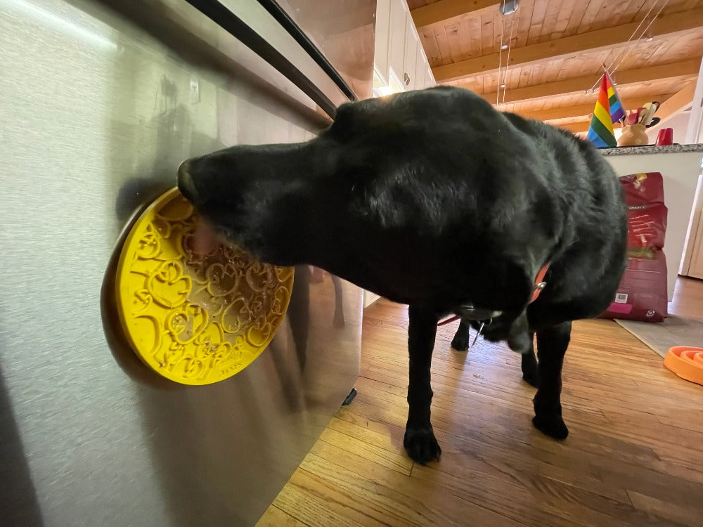 Rubber Duckies emat - Enrichment Lick Mat for Dogs and Cats - with Suction Cups | Bath Time Design | SodaPup USA Made EMAT SodaPup/True Dogs, LLC