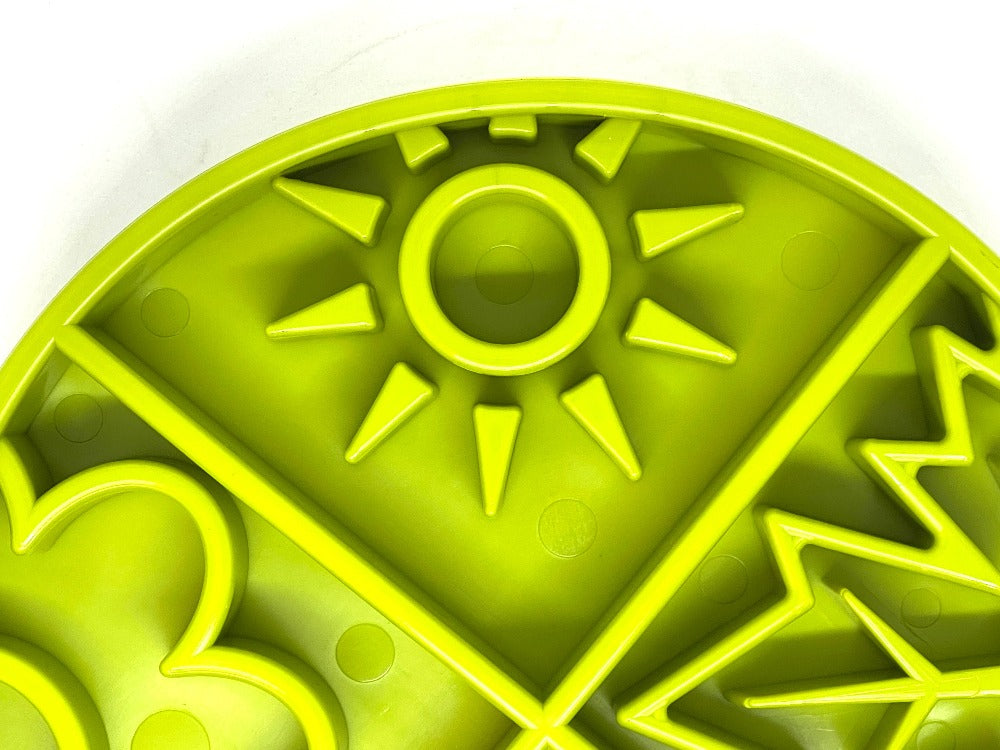 Four Seasons eTray - Shallow Slow Feeder Dog Bowl for Enrichment | USA Made ETRAY SodaPup/True Dogs, LLC