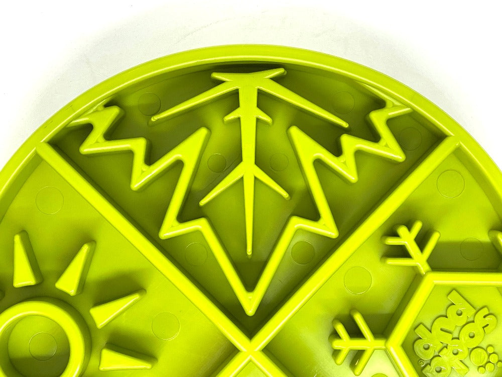 Four Seasons eTray - Shallow Slow Feeder Dog Bowl for Enrichment | USA Made ETRAY SodaPup/True Dogs, LLC