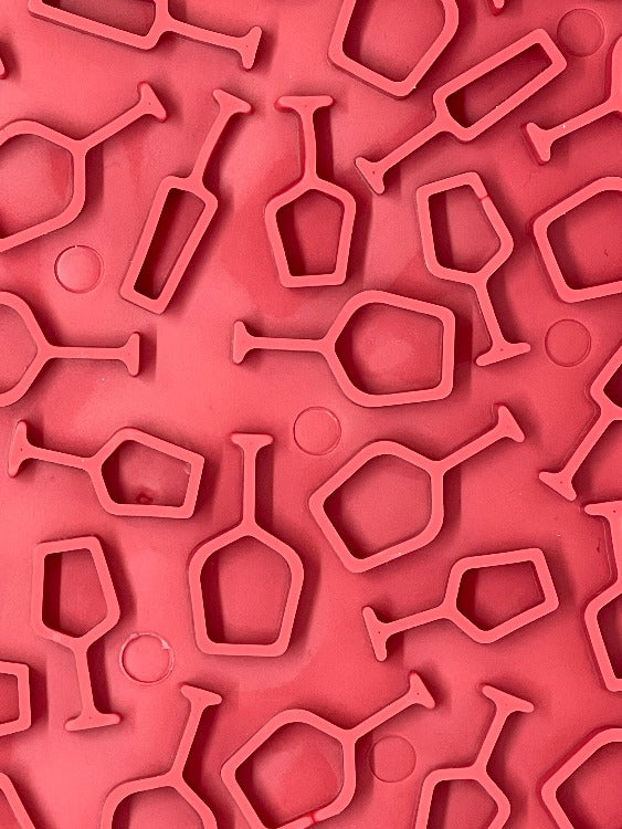 Vino Dog Lick Mat | Wine-Inspired eMat Enrichment Toy | SodaPup EMAT SodaPup/True Dogs, LLC