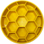 Honeycomb eBowl Deep Slow Feeder Dog Bowl for Enrichment | USA Made Honeycomb ebowl - yellow EBOWL SodaPup/True Dogs, LLC