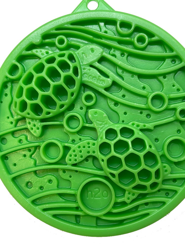 Water Nylon eCoin Durable Enrichment Snacking Coin for Dogs | USA-Made Lick Mat Alternative ECOIN SodaPup/True Dogs, LLC