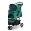 Casual Pet Stroller with a Removable Cup Holder Teal Pet Carriers Dogline