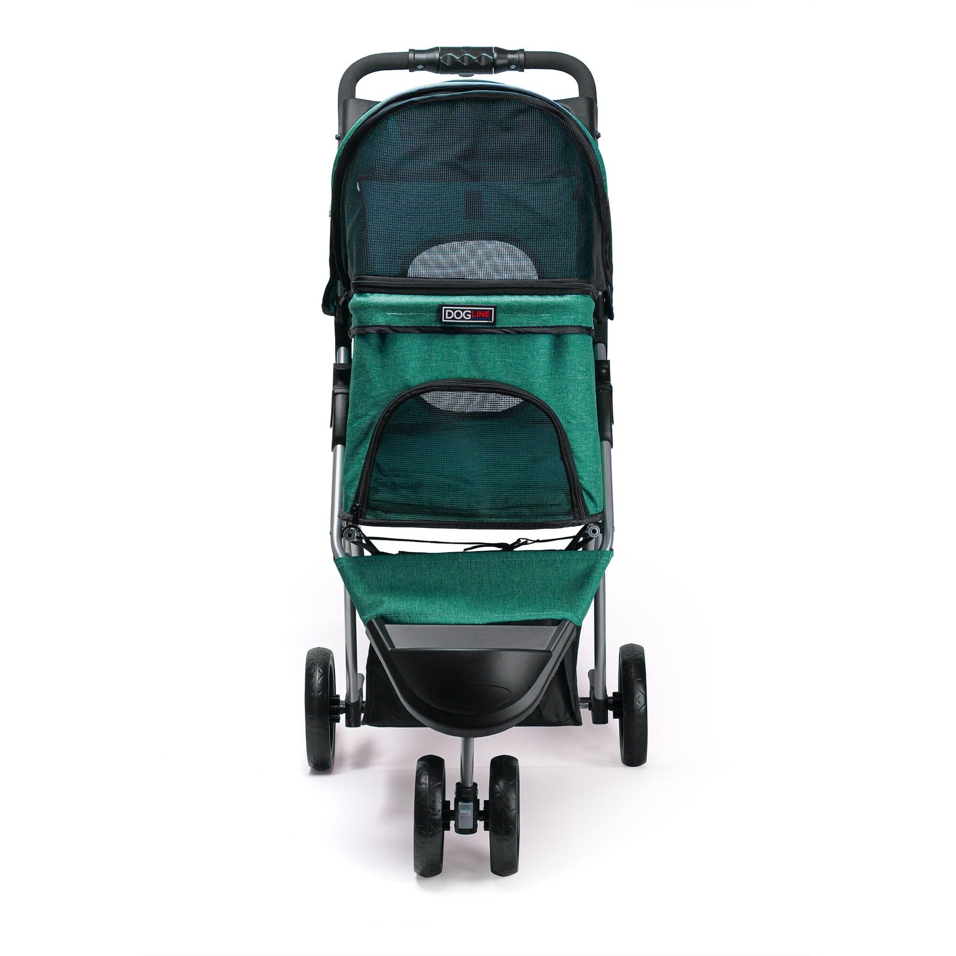 Casual Pet Stroller with a Removable Cup Holder Pet Carriers Dogline