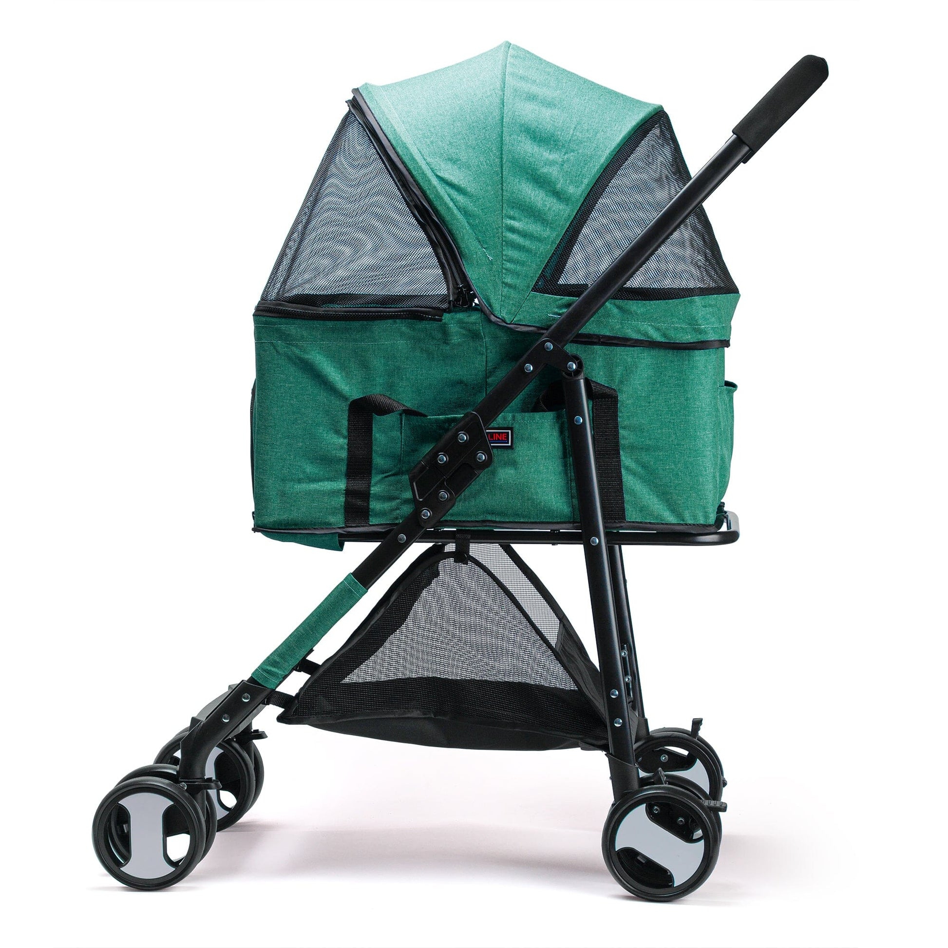 Executive Pet Stroller with a Removable Cradle Pet Carriers Dogline
