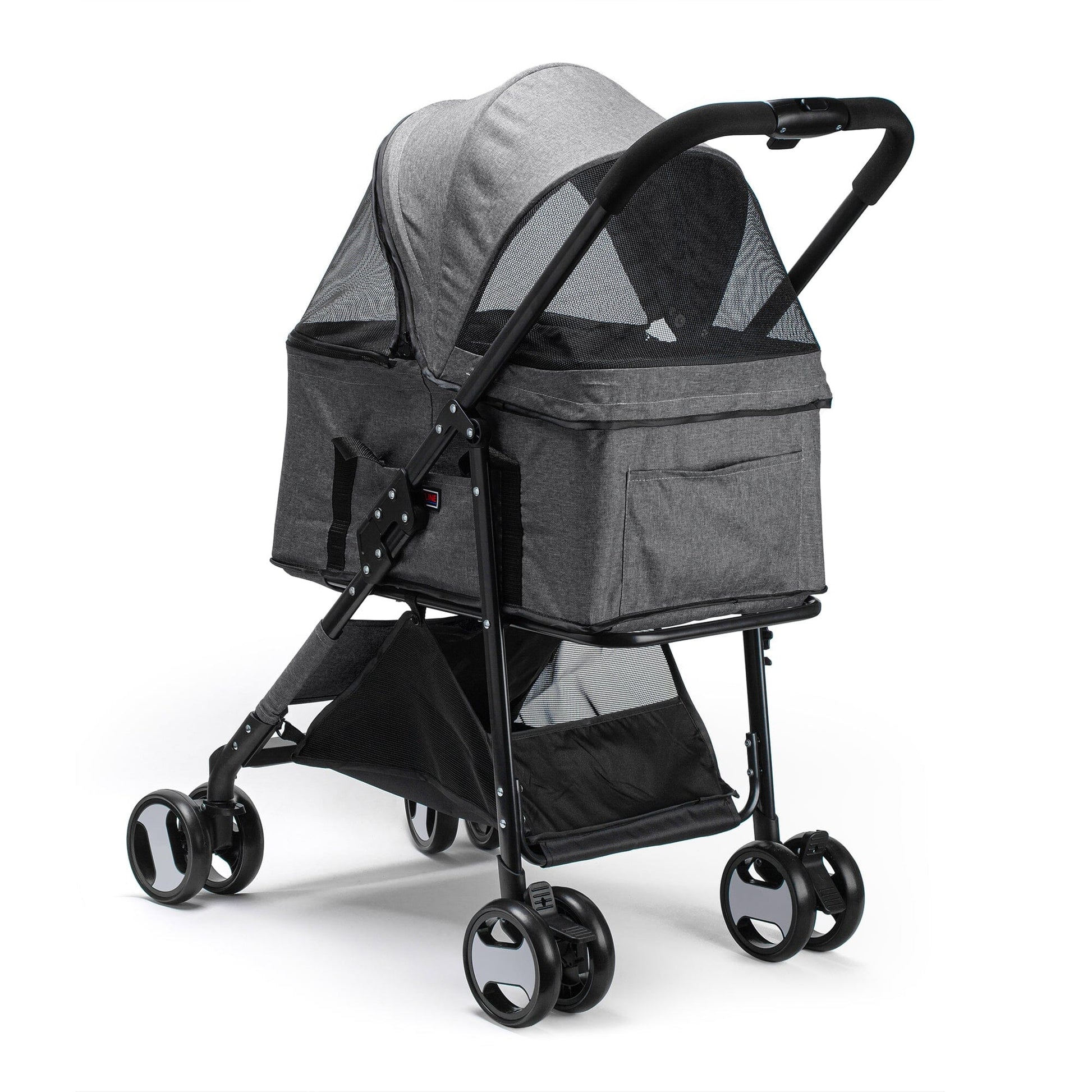 Executive Pet Stroller with a Removable Cradle Pet Carriers Dogline