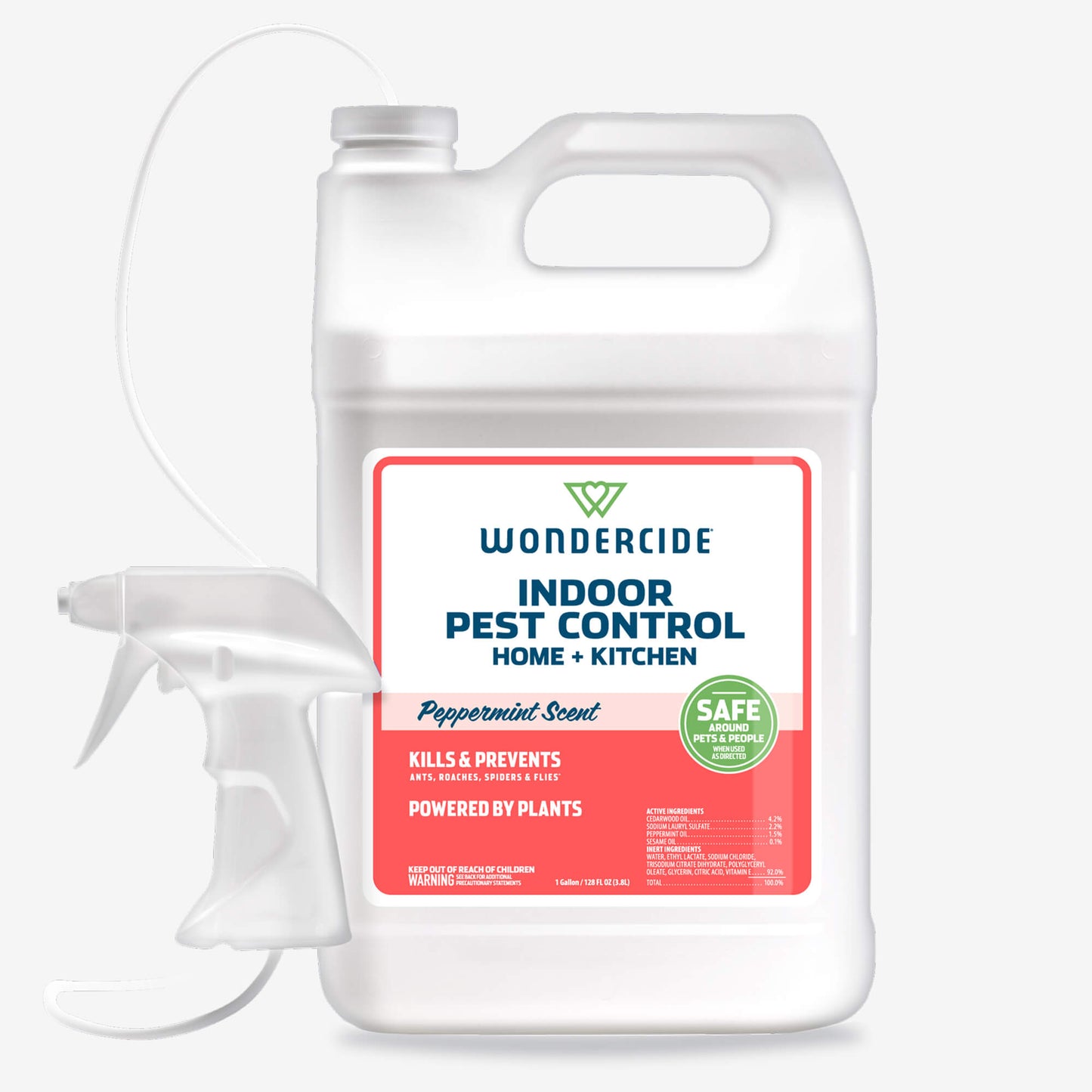 Indoor Pest Control for Home + Kitchen Peppermint 128oz Gallon sale Wondercide