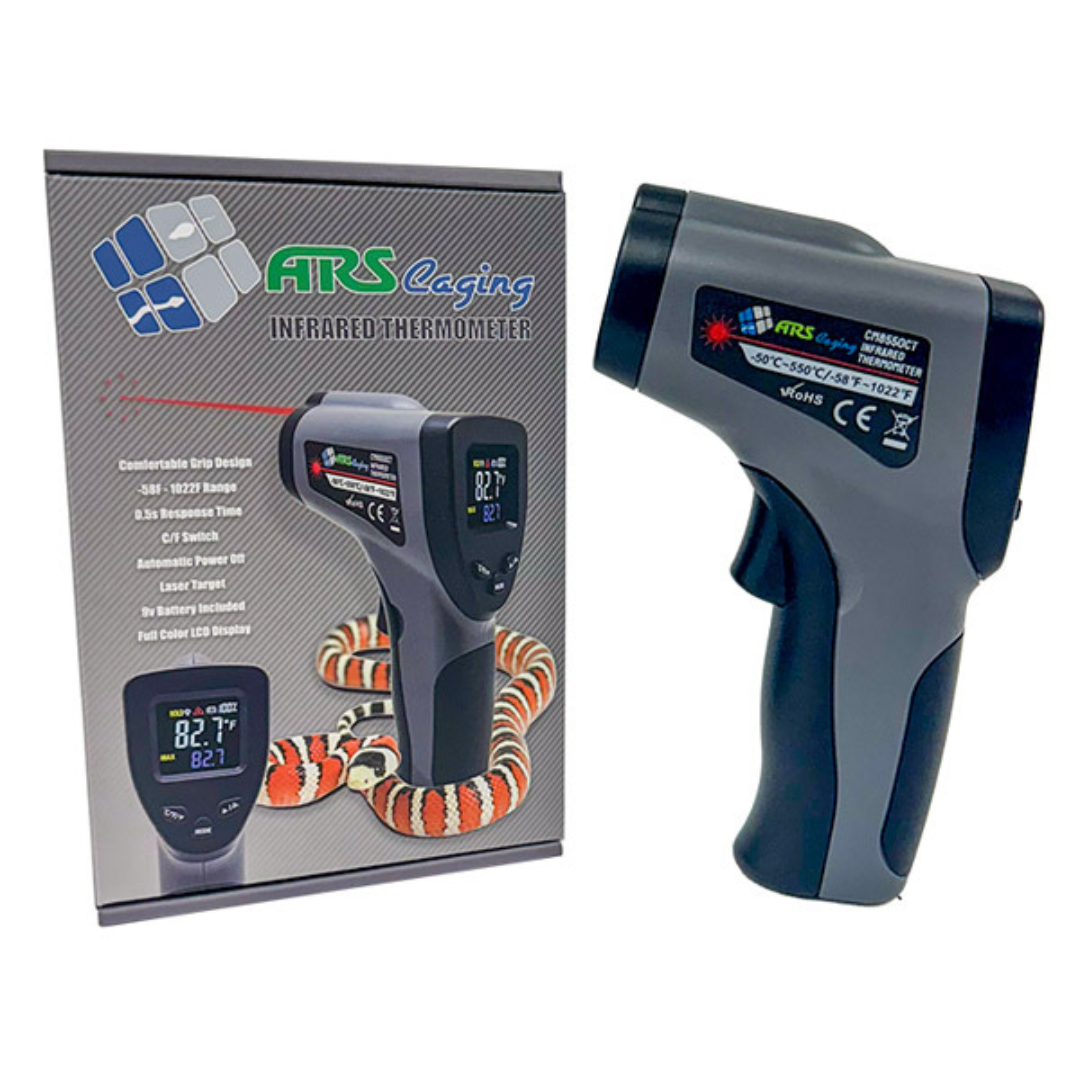 Infrared Thermometer Laser Temperature Gun Heating ReptiChip LLC