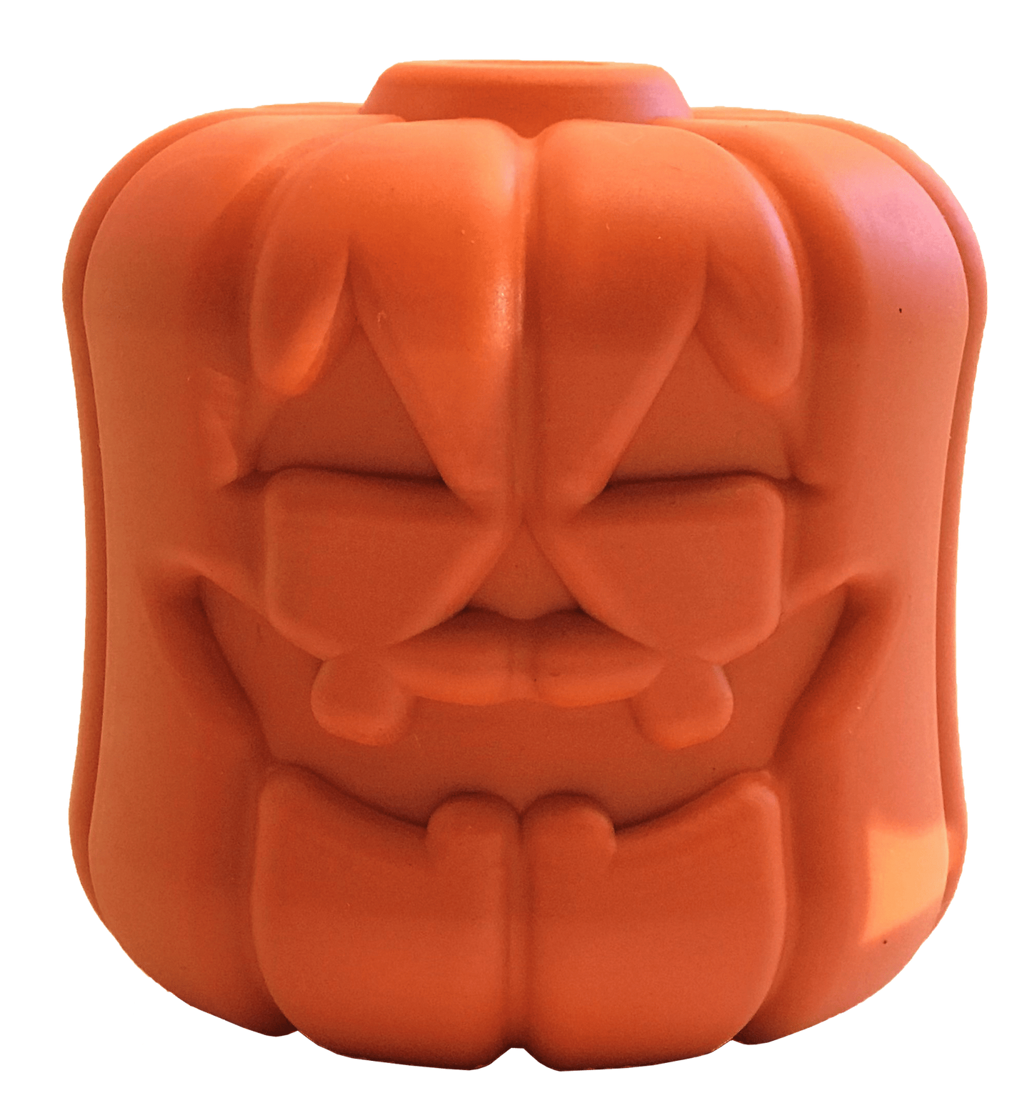 Jack O'Lantern Durable Rubber Chew Toy and Treat Dispenser T&T