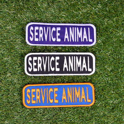 Service Animal 2x6 Patch Patch K9 Sport Sack