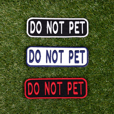 Do Not Pet 2x6 Patch Patch K9 Sport Sack