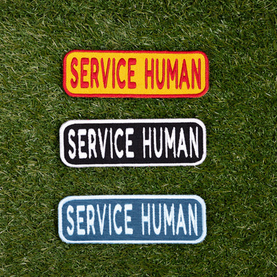 Service Human 2x6 Patch Patch K9 Sport Sack