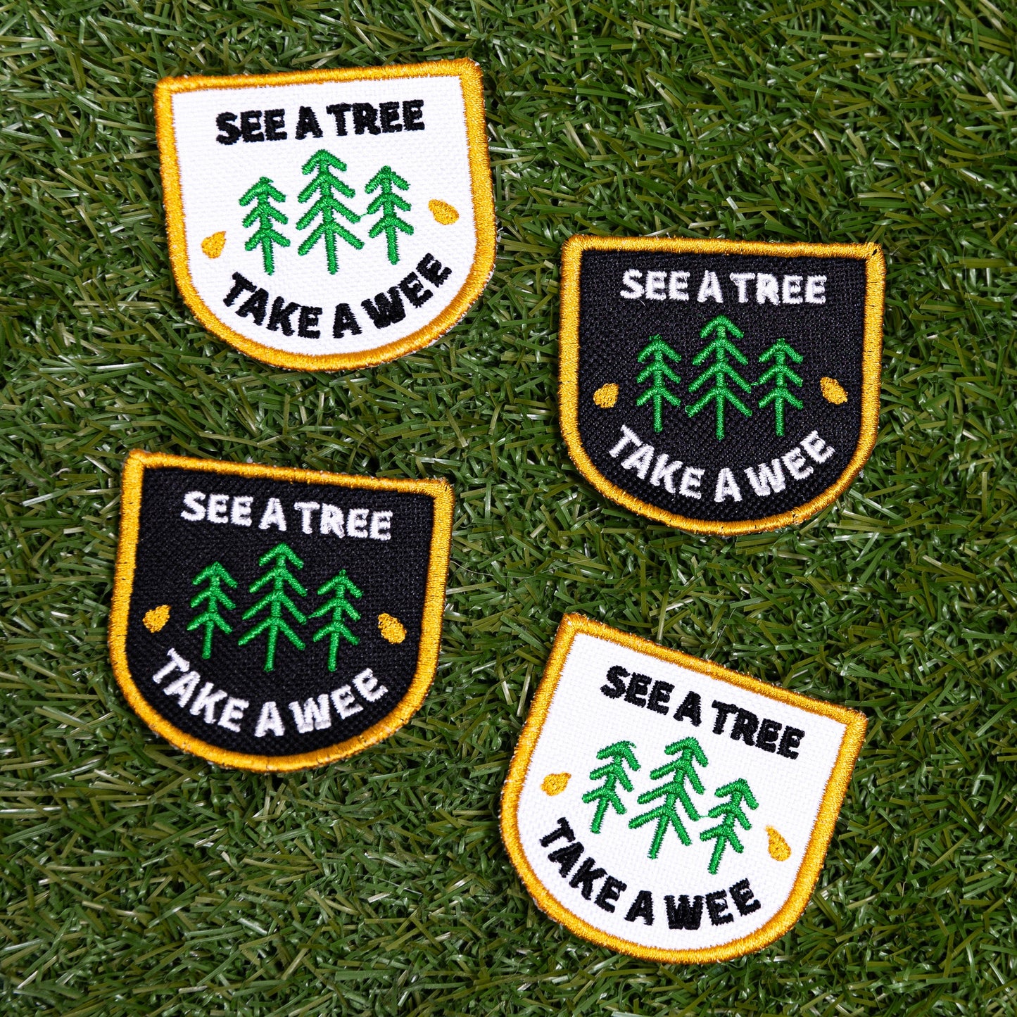 See A Tree Take a Wee Arch Patch K9 Sport Sack