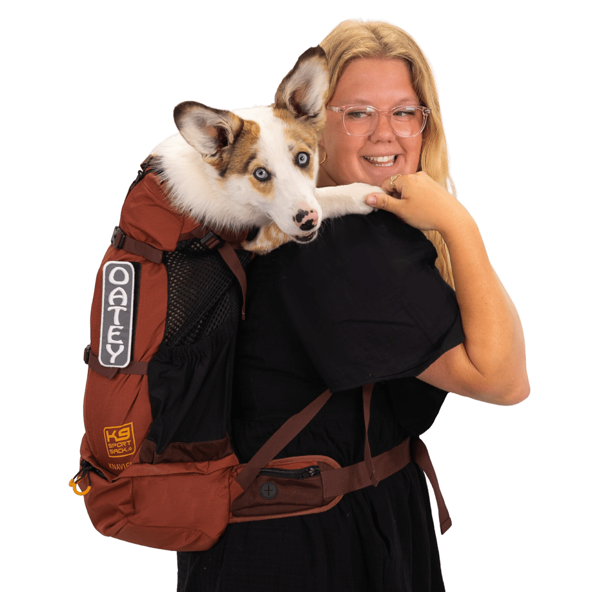 Knavigate | Advanced Dog Carrier with Internal Frame & Hip Belt Carriers K9 Sport Sack