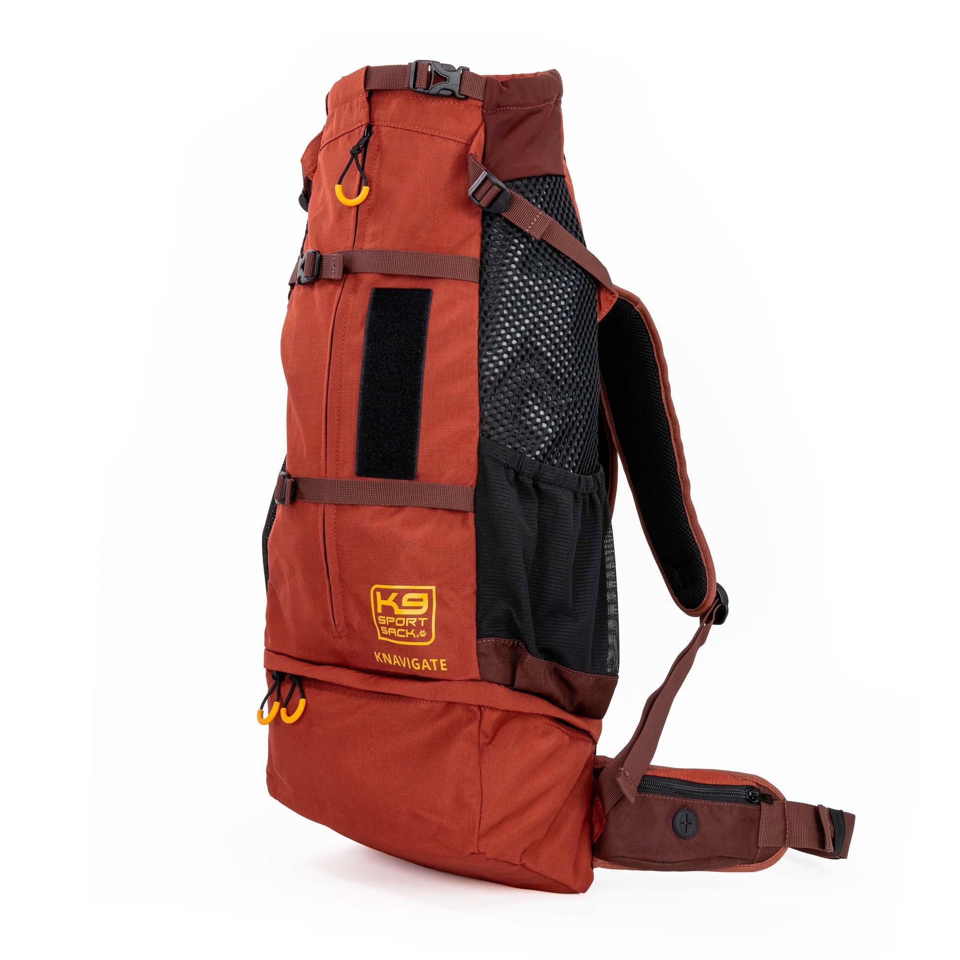 Knavigate | Advanced Dog Carrier with Internal Frame & Hip Belt Dune Red Carriers K9 Sport Sack