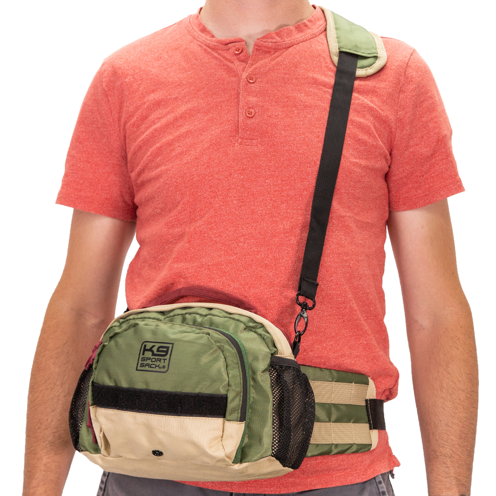 K9 Kompanion | Shoulder-Hip Dog Supply Pack Safari Green Accessories K9 Sport Sack