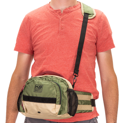 K9 Kompanion | Shoulder-Hip Dog Supply Pack Safari Green Accessories K9 Sport Sack