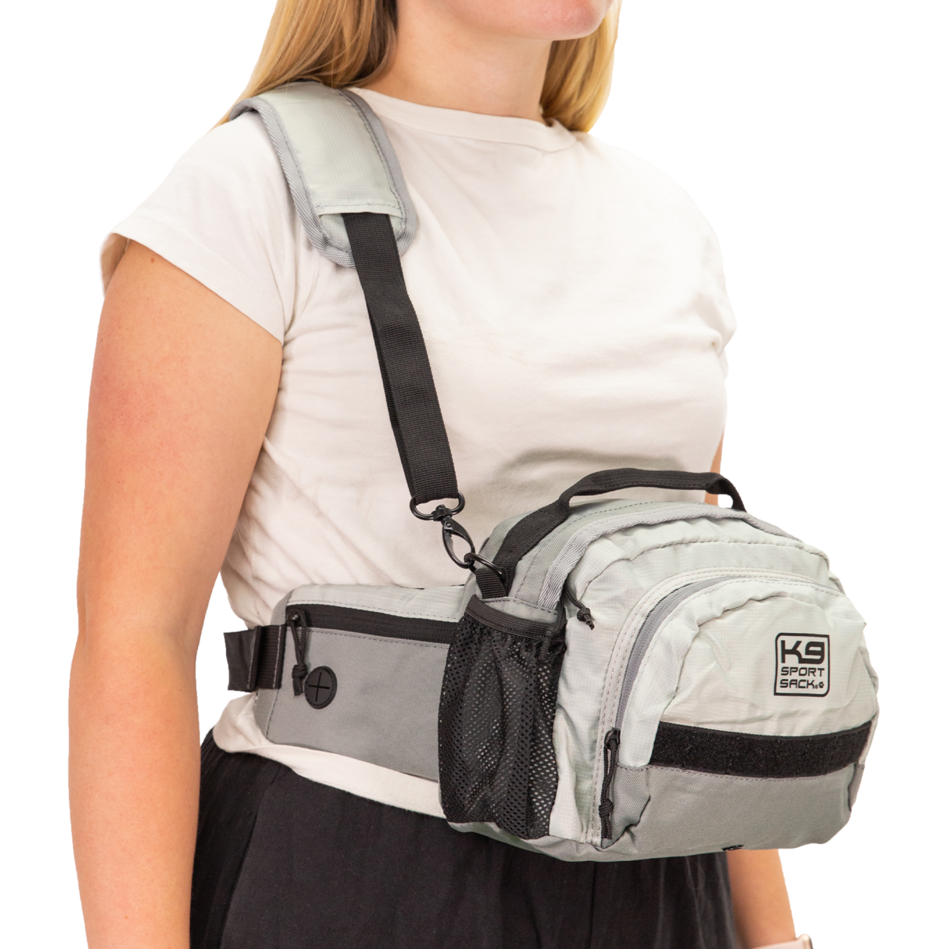K9 Kompanion | Shoulder-Hip Dog Supply Pack Glacier Gray Accessories K9 Sport Sack