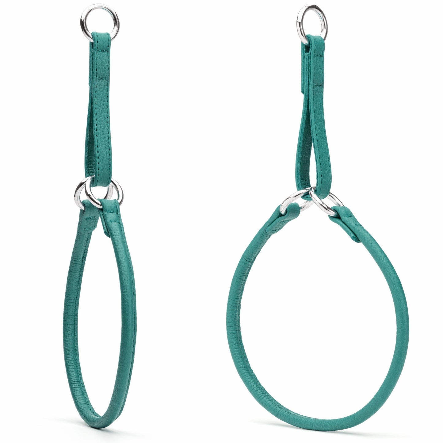 Soft Leather Round Martingale Collar Dog Collars Dogline