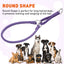 Soft Leather Round Martingale Collar Dog Collars Dogline