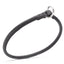 Soft Leather Round Slip Collar Black 3 8" Dog Collars Dogline