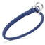 Soft Leather Round Slip Collar Royal Blue 1 3" Dog Collars Dogline
