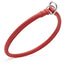 Soft Leather Round Slip Collar Red 1 2" Dog Collars Dogline