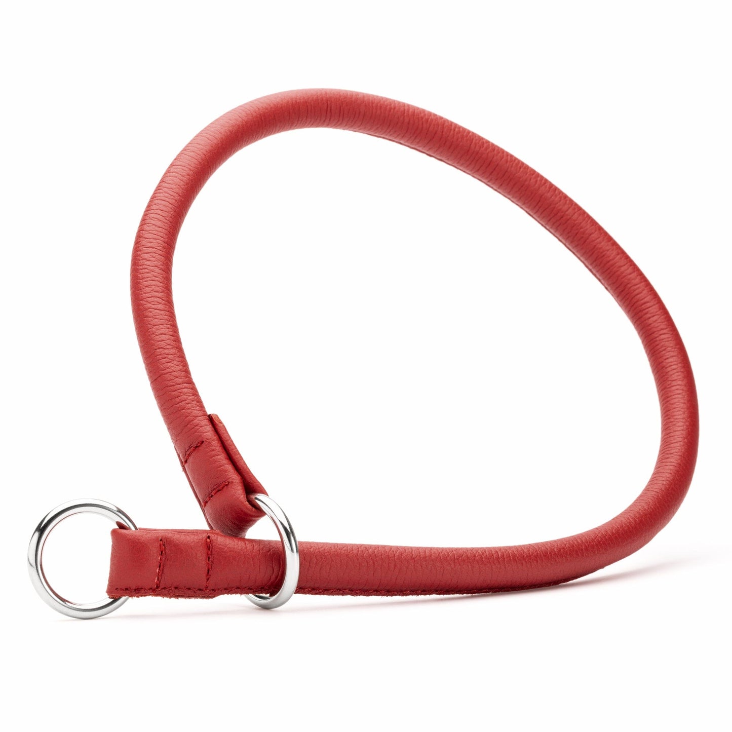 Soft Leather Round Slip Collar Dog Collars Dogline